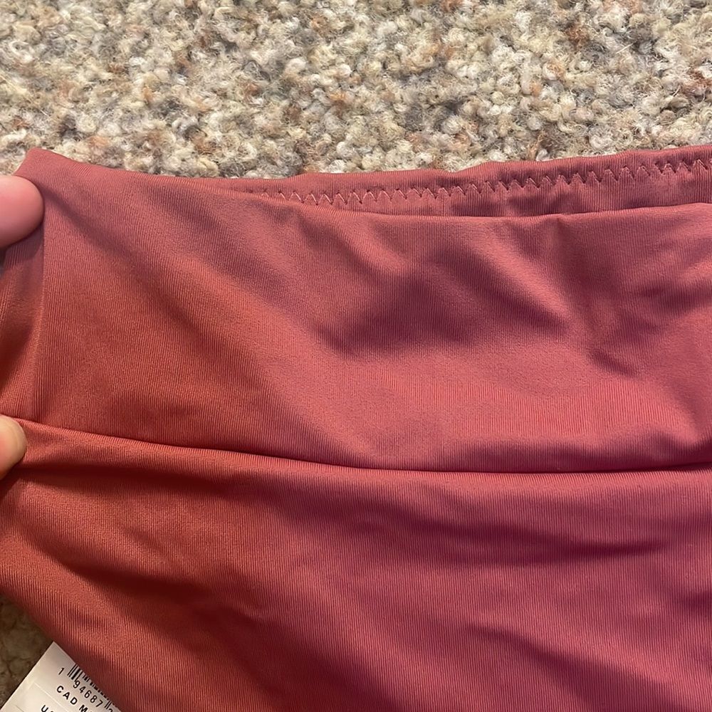 RVCA Solid High Rise Bikini Bottom Size S - Picture 5 of 11